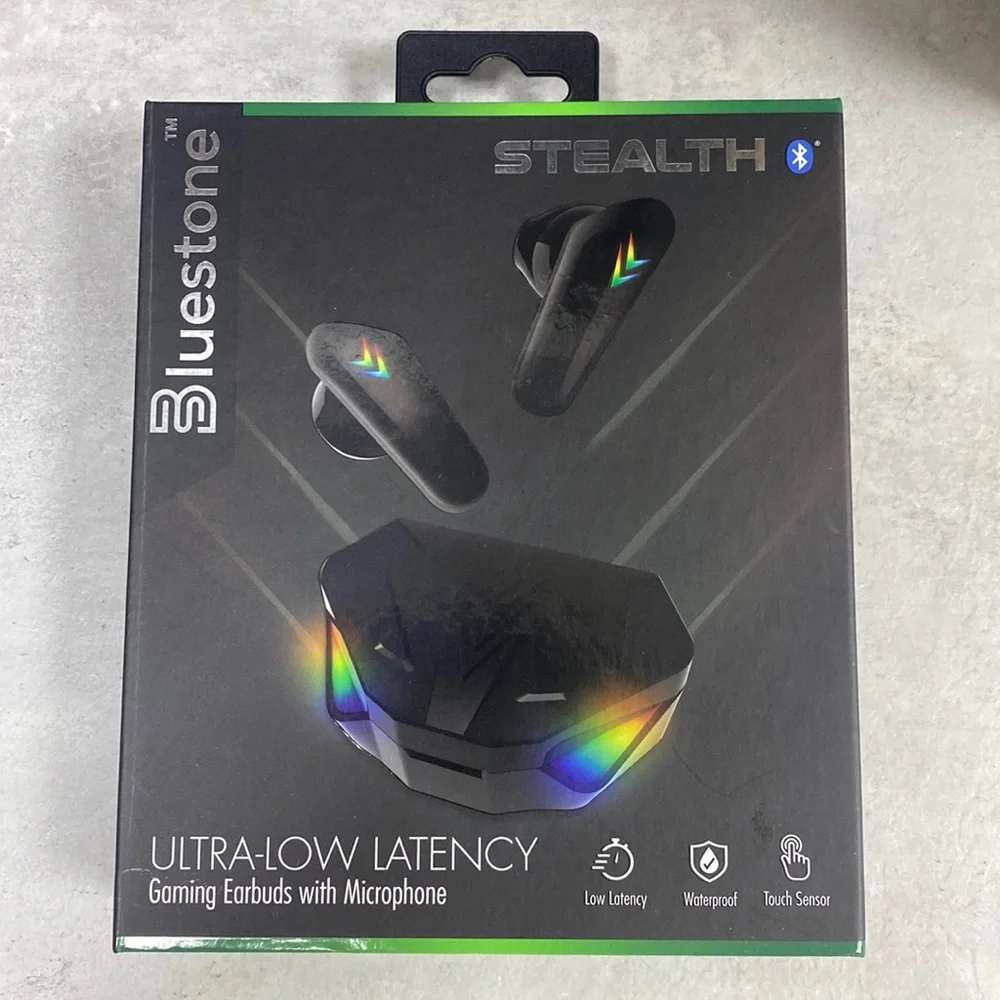 True wireless GAMING ear buds! Led display, ultra low latency